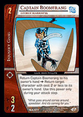 Captain Boomerang, George Harkness - Foil