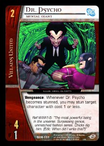 Dr. Psycho, Mental Giant - Foil