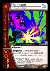 Sinestro, Villain Reborn - Foil