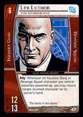 Lex Luthor, Evil Incorporated - Foil