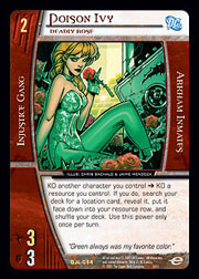 Poison Ivy, Deadly Rose - Foil