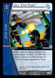 All Too Easy - Foil