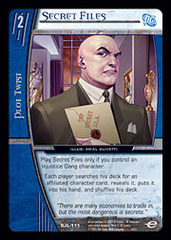 Secret Files - Foil