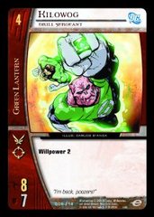 Kilowog, Drill Sergeant - Foil