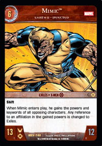 Mimic, Earth-12 Infected - Foil