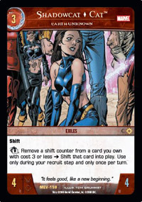 Shadowcat Cat, Earth Unknown - Foil