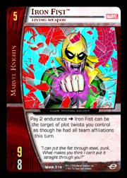 Iron Fist, Living Weapon - Foil