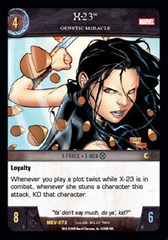 X-23, Genetic Miracle - Foil