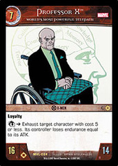 Professor X, World's Most Powerful Telepath - Foil