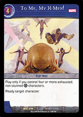 To Me, My X-Men! - Foil