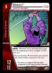 Kirigi, Master Assassin - Foil