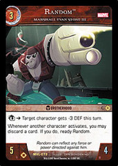 Random, Marshall Evan Stone III - Foil