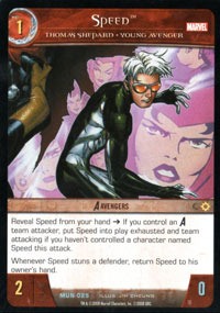 Speed, Thomas Shepard - Young Avenger - Foil