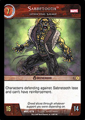 Sabretooth, Genocidal Savage - Foil