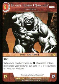 Heather Hudson Sasquatch, Earth-3470 - Foil