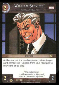 William Stryker, Fundamentalist - Foil