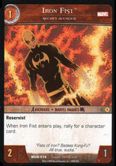 Iron Fist, Secret Avenger - Foil