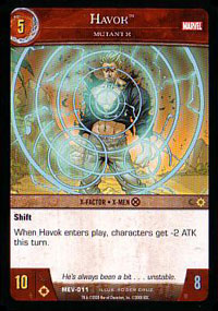 Havok, Mutant X - Foil