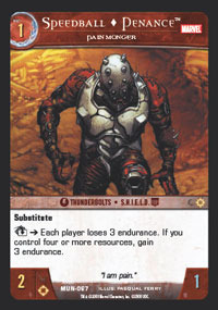 Speedball Penance, Pain Monger - Foil