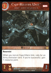 Cape-Killers Unit, Army - Agent of S.H.I.E.L.D. - Foil