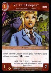 Valerie Cooper, Government Liaison - Foil