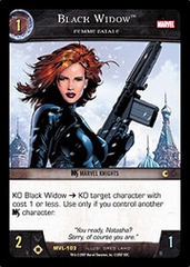 Black Widow, Femme Fatale - Foil