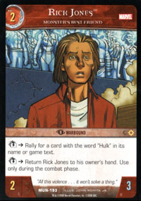Rick Jones, Monsters Best Friend - Foil