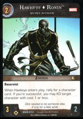 Hawkeye  Ronin, Secret Avenger - Foil