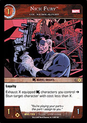 Nick Fury, Col. Nicholas Fury - Foil