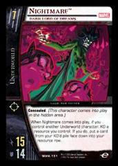 Nightmare, Dark Lord of Dreams - Foil