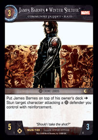 James Barnes Winter Soldier, Communist Puppet - Raid - Foil