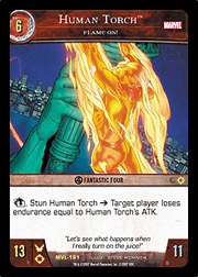 Human Torch, Flame On! - Foil