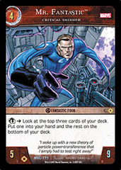 Mr. Fantastic, Critical Thinker - Foil