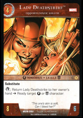 Lady Deathstrike, Opportunistic Killer - Foil