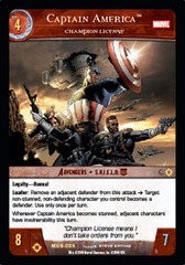 Captain America, Champion License - Foil