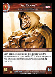 Dr. Doom, Fearsome Monarch - Foil