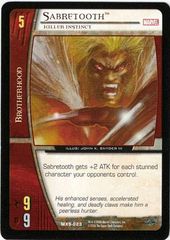 Sabretooth, Killer Instinct - Foil