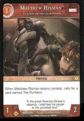 Matthew Risman, Leader of the Purifiers - Foil