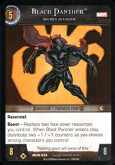 Black Panther, Secret Avenger - Foil