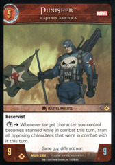 Punisher, Captain America - Foil