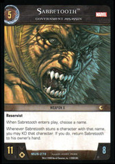 Sabretooth, Government Assassin - Foil