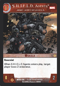 S.H.I.E.L.D. Agents, Army - Agent of S.H.I.E.L.D. - Foil