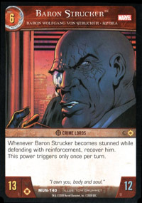 Baron Strucker, Baron Wolfgang Von Strucker - HYDRA - Foil
