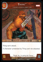 Thing, Conscientious Objector - Foil