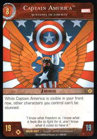 Captain America, Sentinel of Liberty - Foil