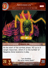 Annihilus, The Living Death That Walks - Foil