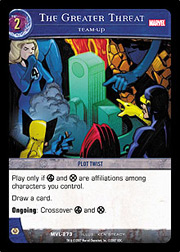 The Greater Threat, Team-Up - Foil