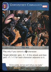 Unregistered Combatants - Foil