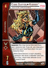 Carol Danvers  Warbird, Galactic Adventurer - Foil