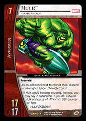 Hulk, Gamma Rage - Foil